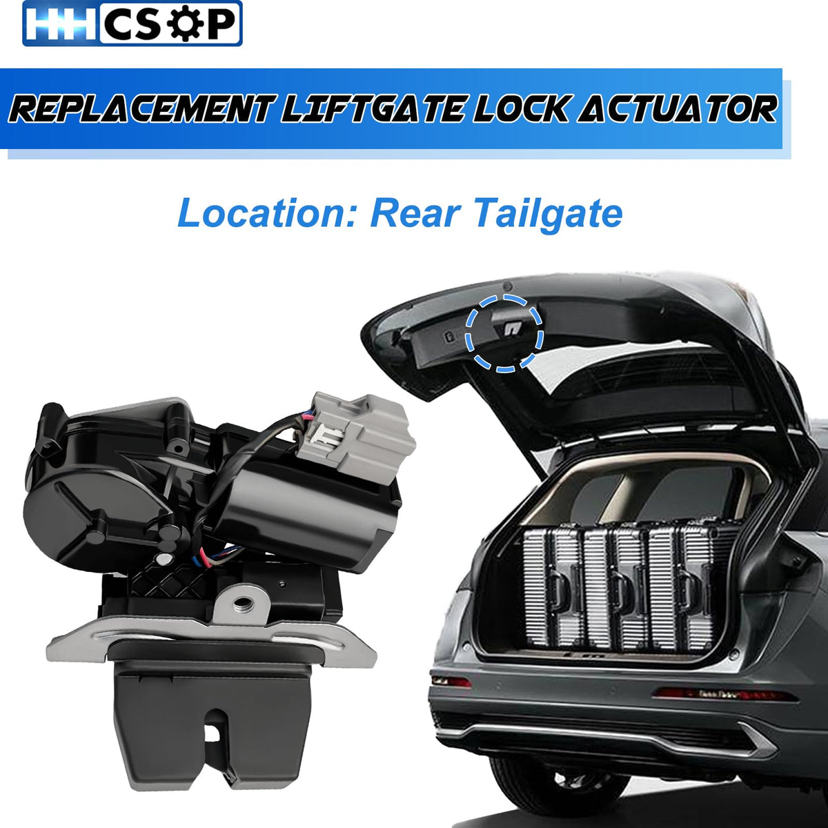 HHCSOP close-up of gear housing highlighting metal gears for durability benefit