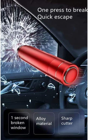 HHXS close-up of spring-loaded metal tip showing secure stowed position and reliable impact