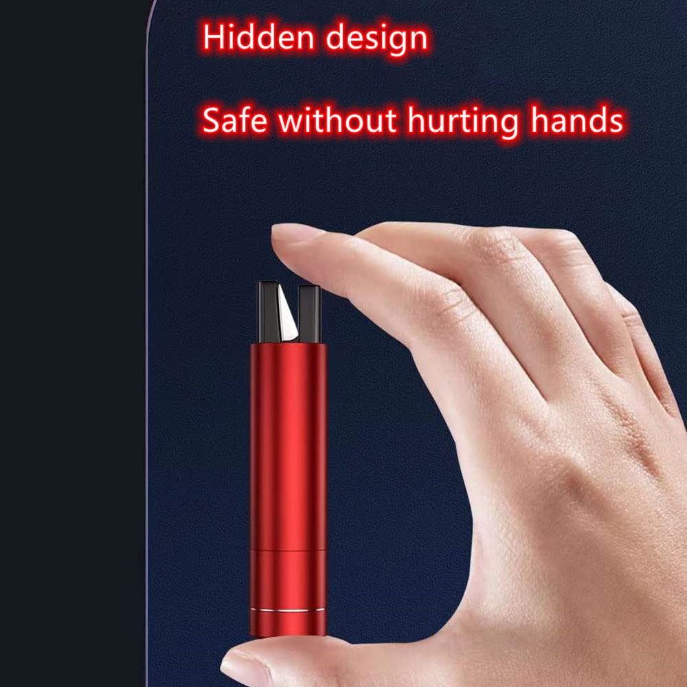 HHXS tool held in hand for scale showing compact, ergonomic metal body benefit