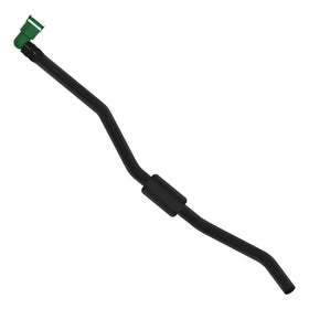 HHZL front view of purge hose assembly showing full-length fit and durability benefit