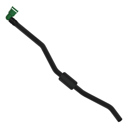 HHZL front view of purge hose assembly showing full-length fit and durability benefit