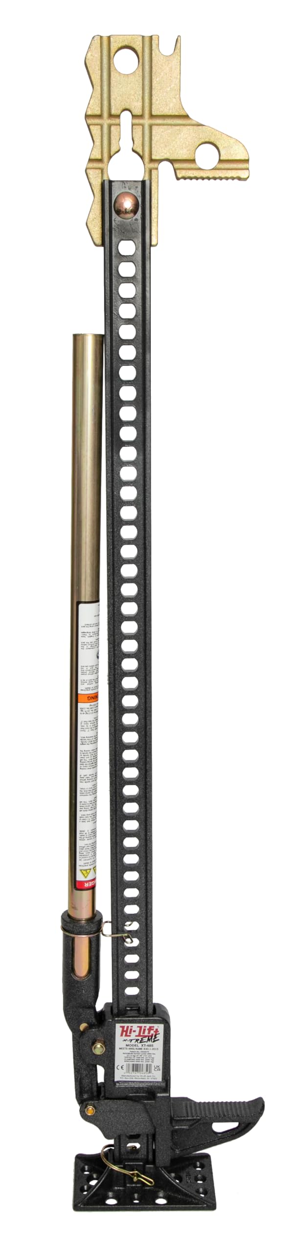 Hi-Lift X-TREME XT-485 front profile showing full 48-inch jack for heavy-duty lifting