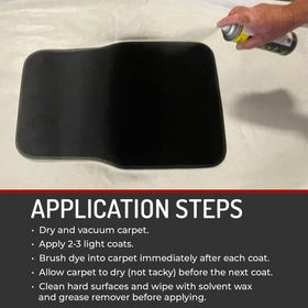HI-TECH before-and-after car interior shot, revives faded upholstery effectively