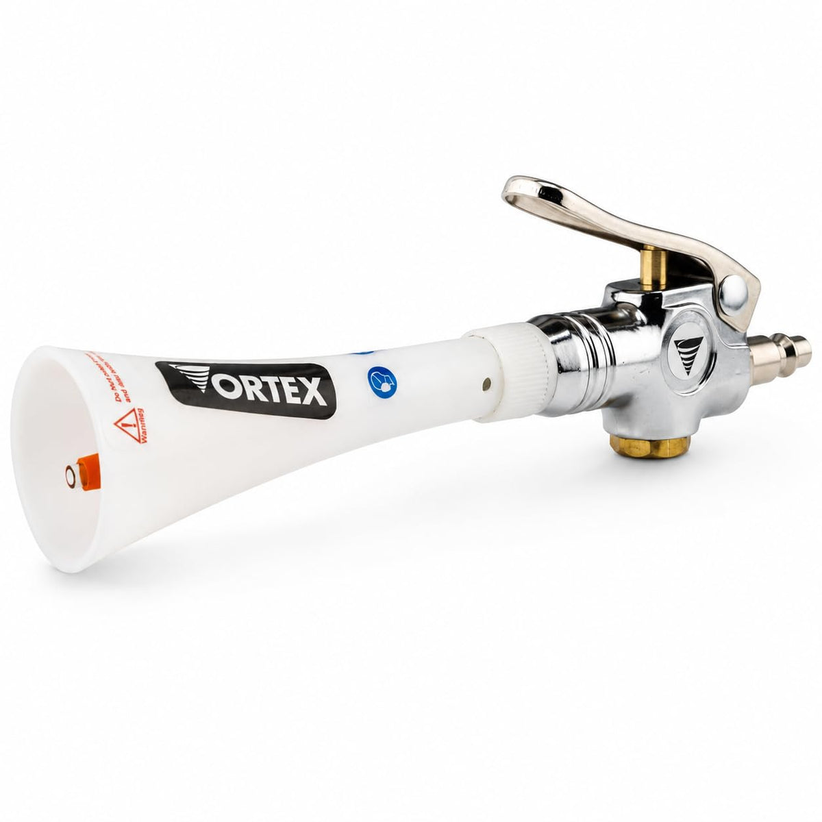 HI-TECH Vortex front view showing cone nozzle and ergonomic shape for fast cleaning