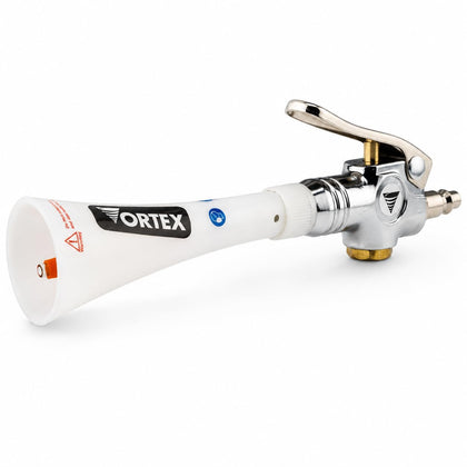HI-TECH Vortex front view showing cone nozzle and ergonomic shape for fast cleaning