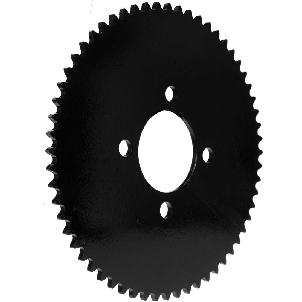 HIAORS close-up of sprocket teeth profile with clear edges for smooth #35 chain engagement