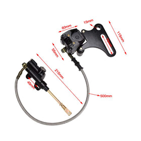 HIAORS replacement disc brake pads pair showing ready-to-install stopping parts