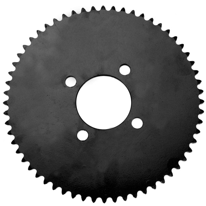 HIAORS front view of 60-tooth sprocket showing bolt pattern and teeth, durable replacement