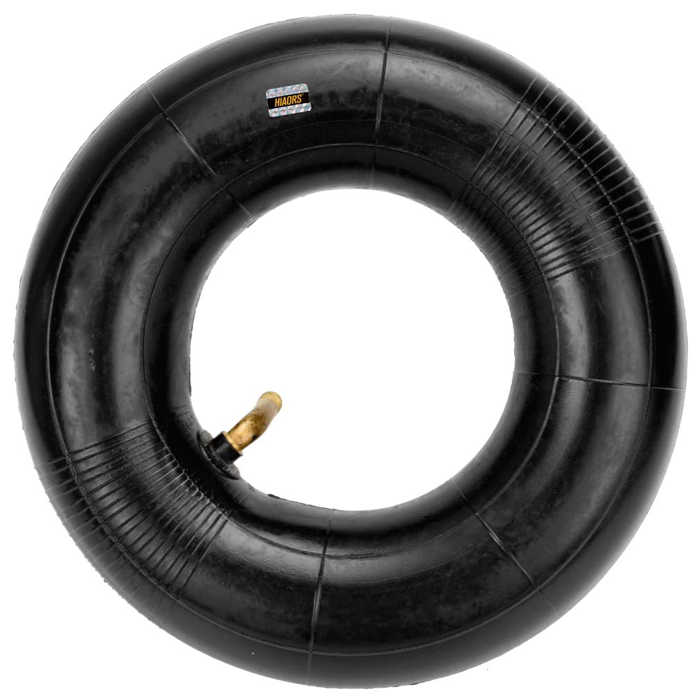 HIAORS tube fitted on Razor E300 scooter wheel showing compatibility and fit