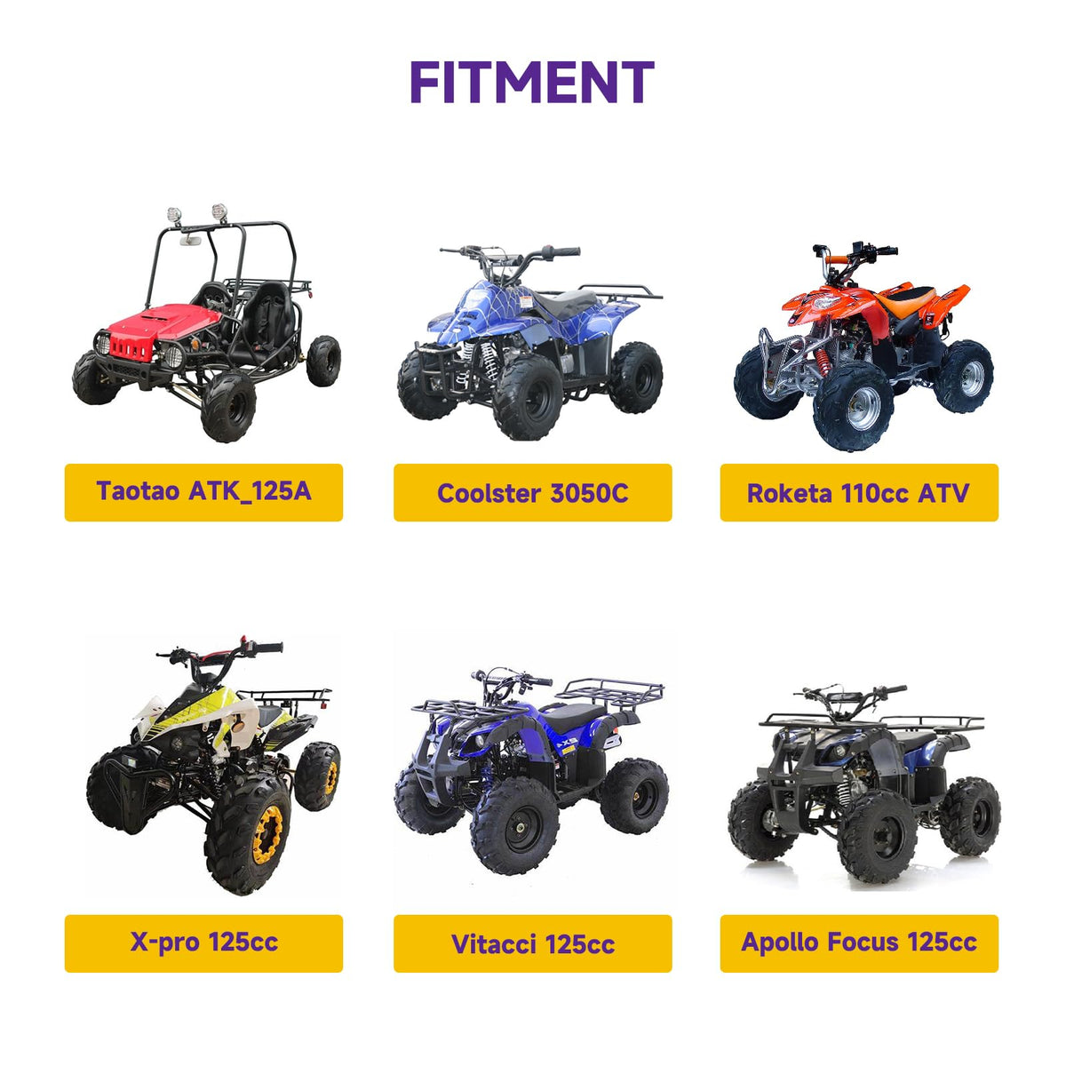 HIAORS mechanic replacing tie rod on ATV outdoors showing quick field repair benefit