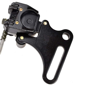 HIAORS rear brake mounted on pit bike demonstrating practical installation benefit