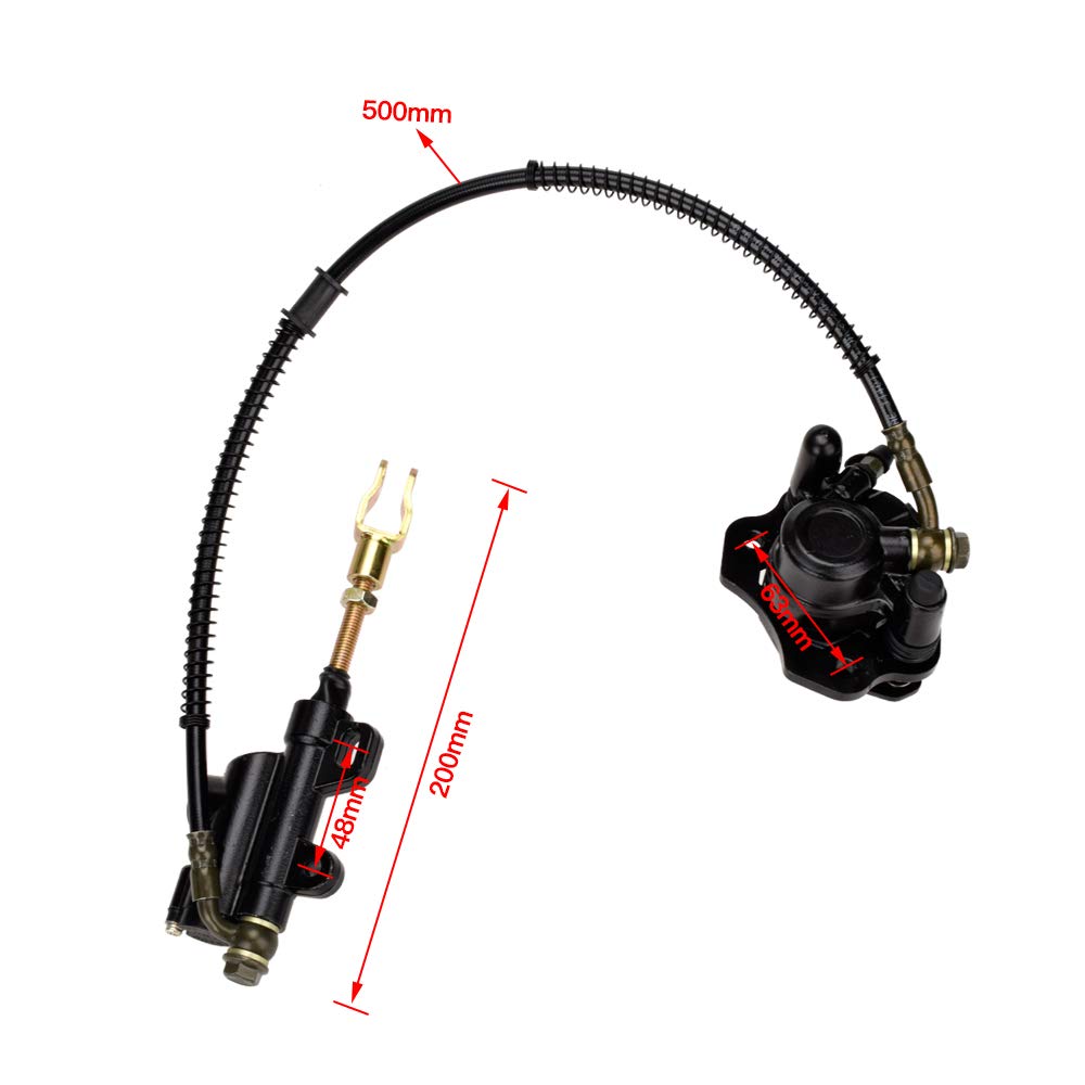 HIAORS mounting hole dimensions labelled to confirm fitment before purchase