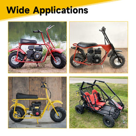 HIAORS tread channeling mud away to maintain grip during off-road conditions