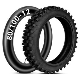 HIAORS rear tire front view showing tread and fit for improved traction