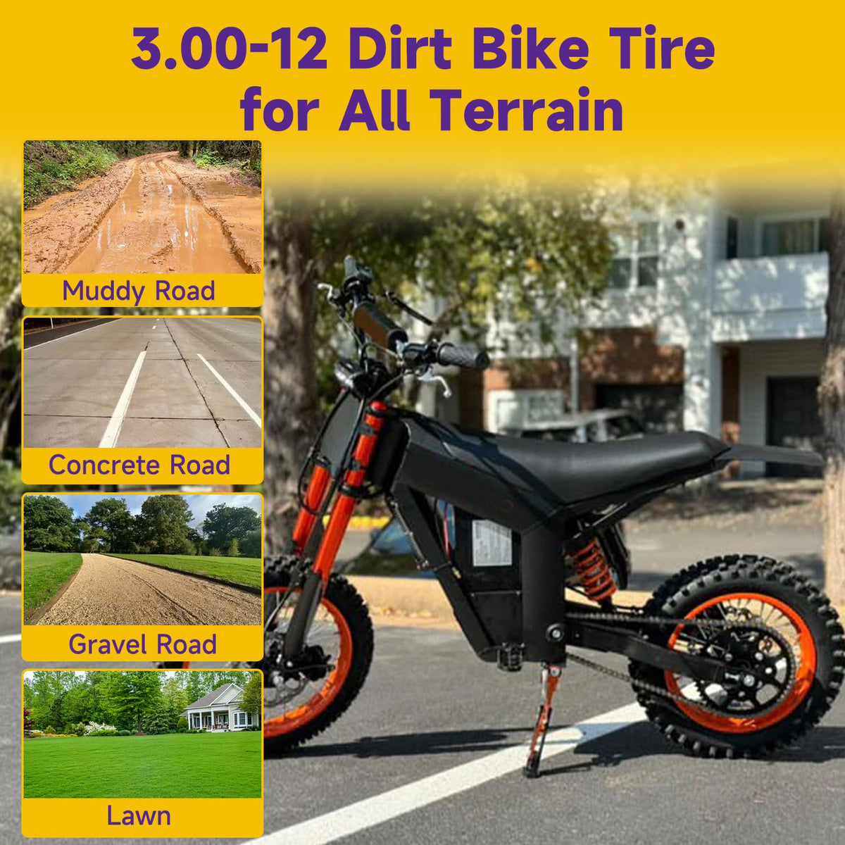 HIAORS tire mounted on wheel demonstrating proper rim fit and stability