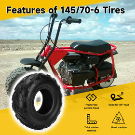 HIAORS close-up of flame-shaped tread pattern providing strong mud shedding
