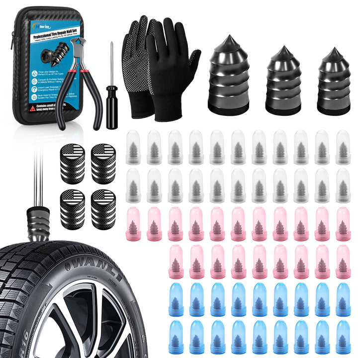 Hiber Sea front packed kit organized for quick roadside access and peace of mind