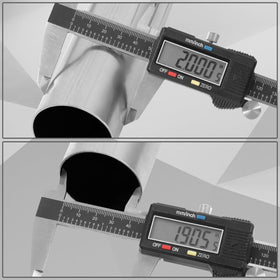 HiBuyer end profile showing 2" diameter and consistent ID/OD for easy fitting benefit