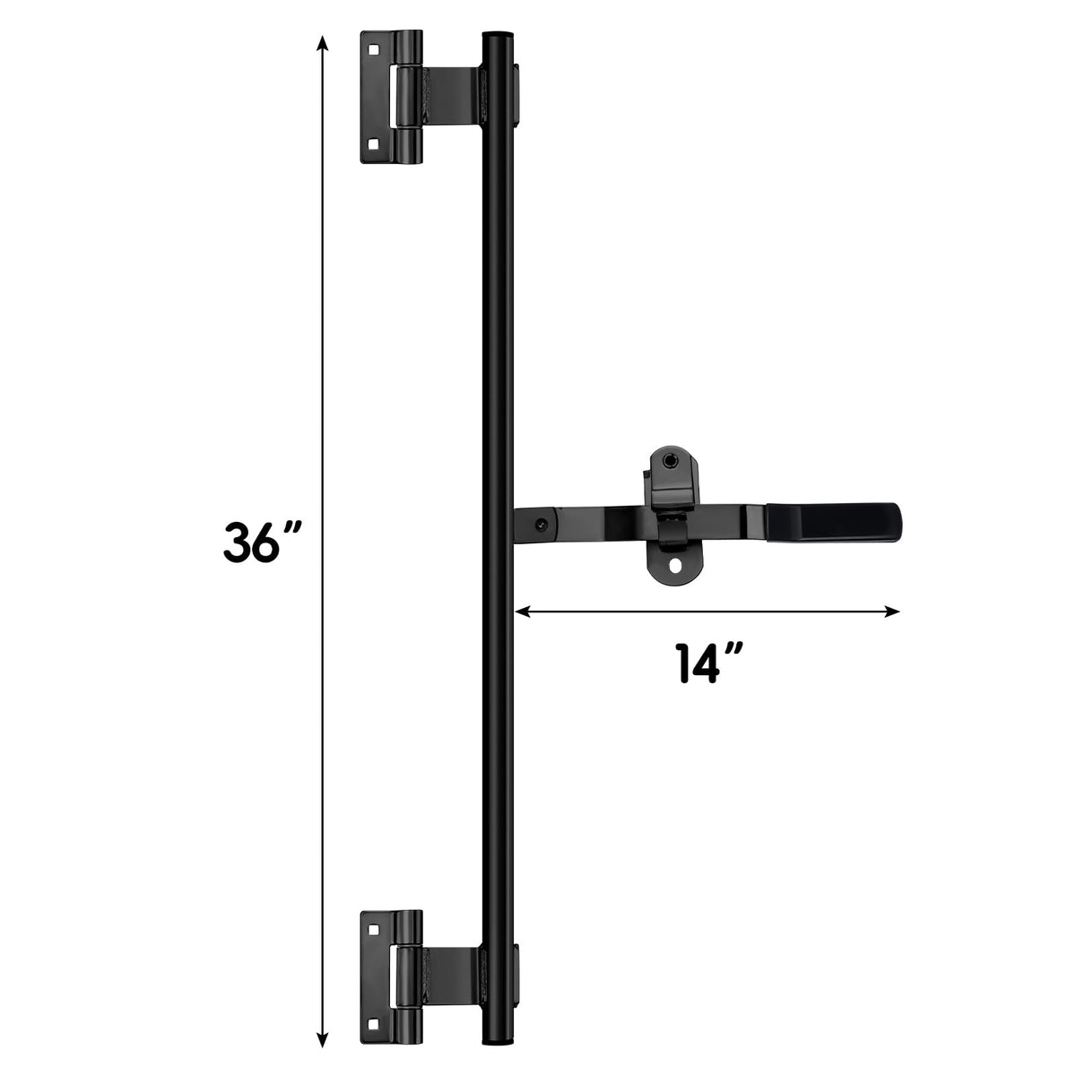 Hicarer close-up zinc-plated rod detail resisting corrosion for longevity