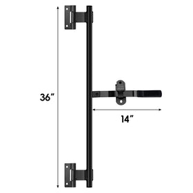 Hicarer close-up zinc-plated rod detail resisting corrosion for longevity