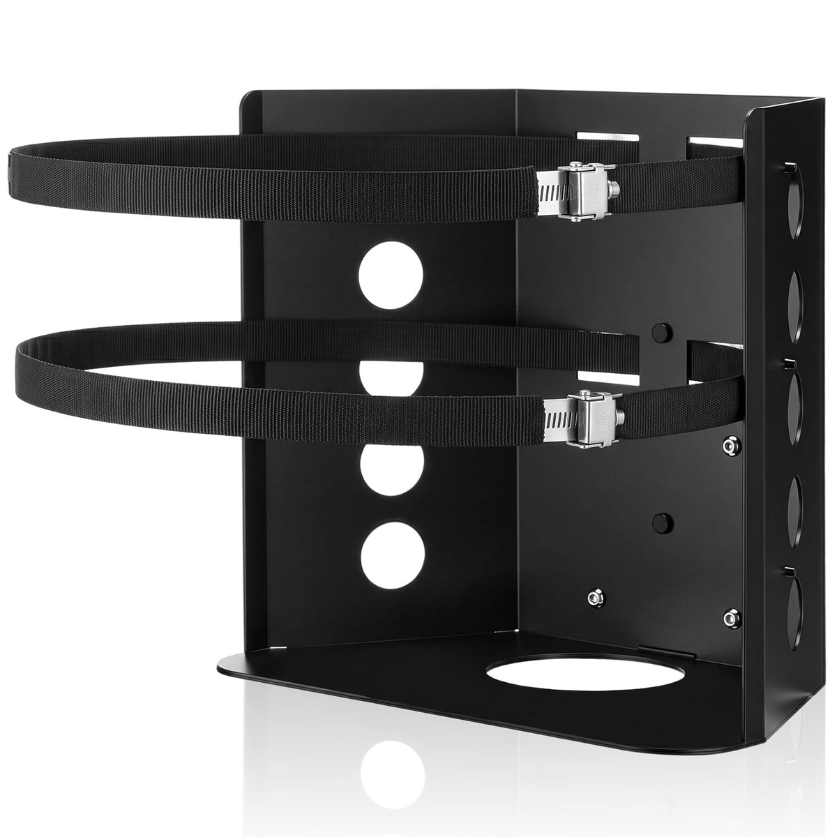 Hicarer front view bracket showing secure fit and durable finish