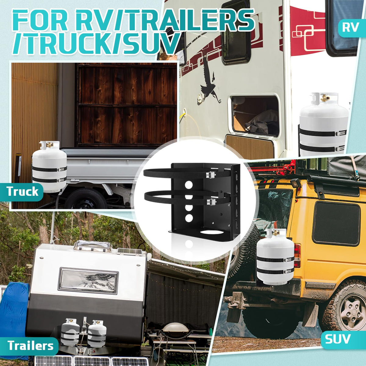 Hicarer packaging and included bracket highlighting ready-to-install convenience