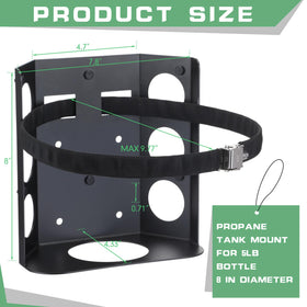 Hicarer stainless-steel strap closeup with quick-release latch, highlights ease of use