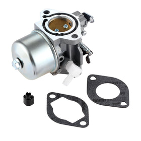 Hicello carburetor front view showing mounting face and throttle link benefits fit clarity