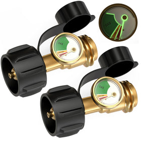 HICOOI gauge front view showing clear dial and quick reading benefit