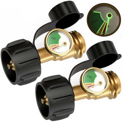 HICOOI gauge front view showing clear dial and quick reading benefit