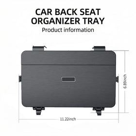 HicyWant folded flat for compact storage behind car seat, saves space