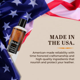 Hide-Bracer label and cap detail emphasizing formulation information and safe handling