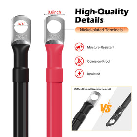 HiFind heat-shrink sealed lug connection demonstrating moisture protection and long-term reliability