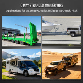 HiFind harness installed on trailer demonstrating easy routing and secure connections benefit