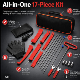 HIGH & SKY non-marring wedges and trim tools protecting panels and seals during prying