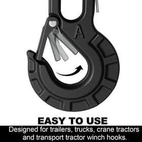 High-PQ hook attached to ATV during recovery demonstrating reliable heavy-duty performance