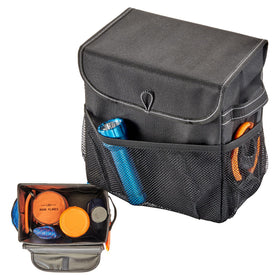High Road Carganizer front view showing lid and compact profile for tidy storage