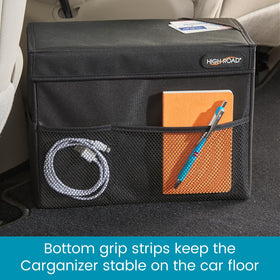 High Road Carganizer placed in trunk creates organized storage zone
