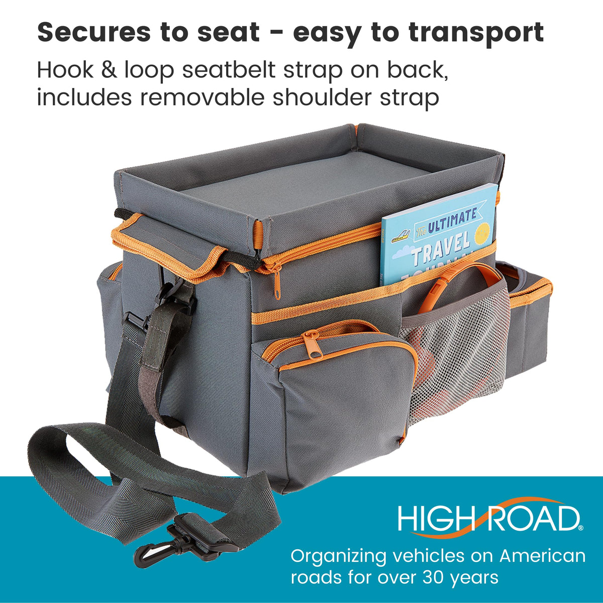 High Road CarHop folded flat for compact storage saving trunk space