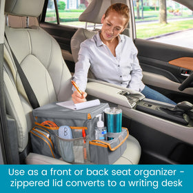 High Road CarHop being carried with removable shoulder strap for portability