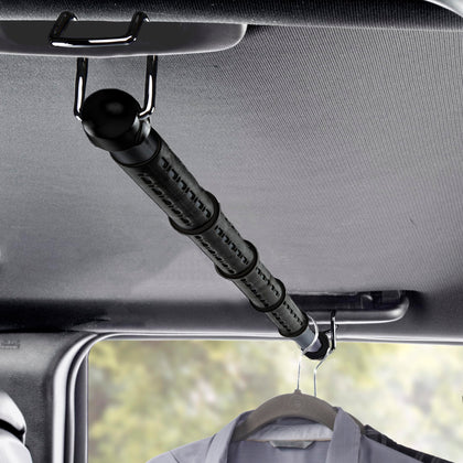 High Road front view packaging showing full garment rod and benefits