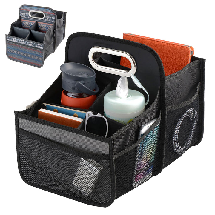 High Road front view showing organized compartments and tidy storage benefit