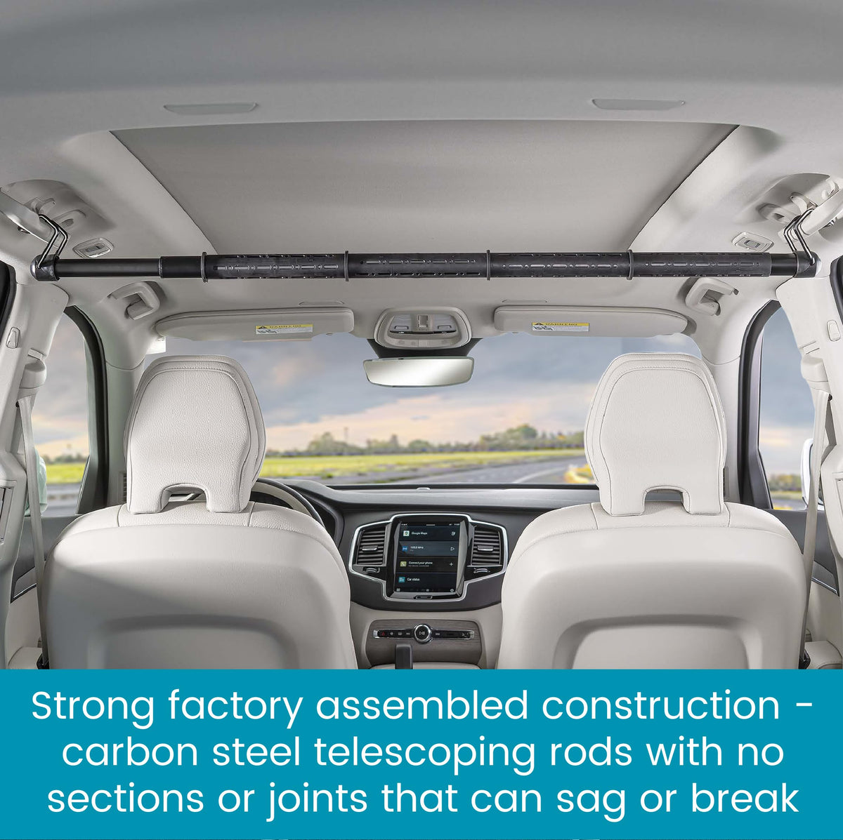High Road pivoting end hook detail for secure vehicle attachment