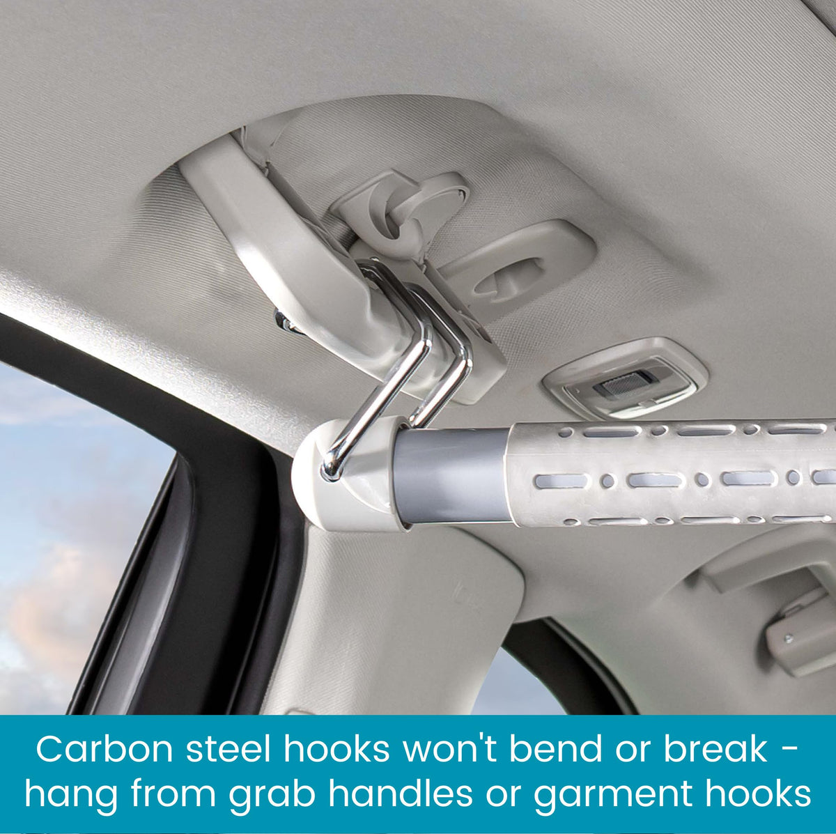 High Road mounted across SUV interior showing heavy-duty fit and stability