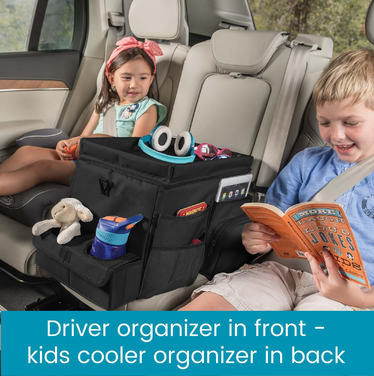 High Road insulated compartment open with cold packs to keep items chilled