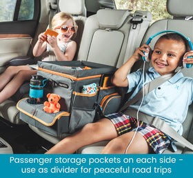 high road open insulated compartment with divider keeping items chilled longer