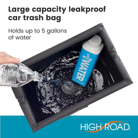 High Road top frame open demonstrating spring closure and one‑hand access to interior