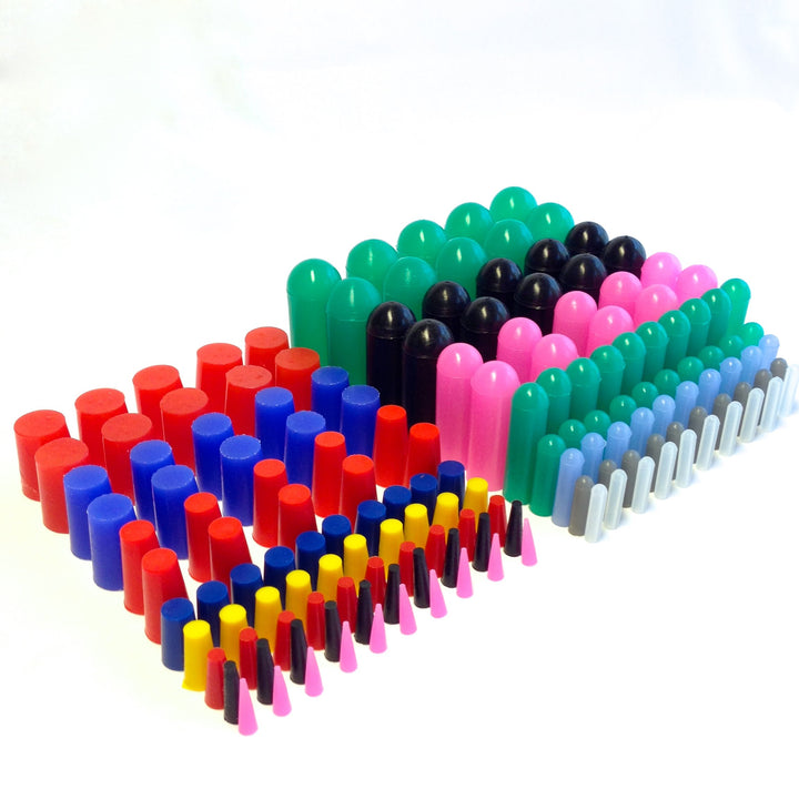 High Temp Masking Supply front of kit showing full 160-piece assortment and organized layout for ready access