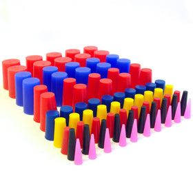 High Temp Masking Supply close-up of tapered silicone plugs showing fit and temperature-resistant texture