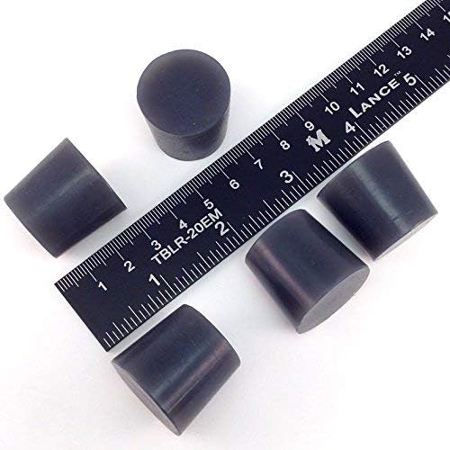 High Temp Masking Supply plug seated in metal tube illustrating secure seal during coating
